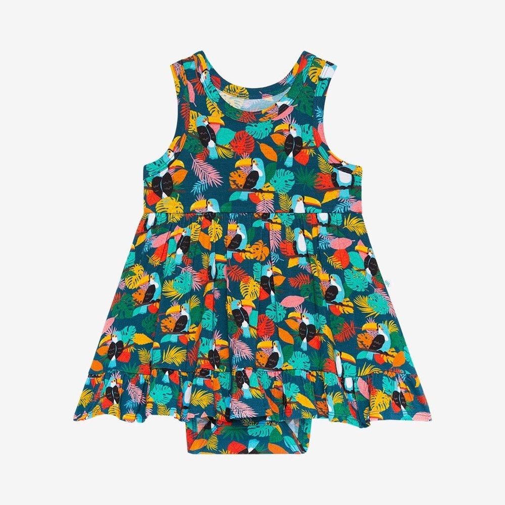 Posh Peanut Bamboo RIO RACERBACK TWIRL BODYSUIT DRESS